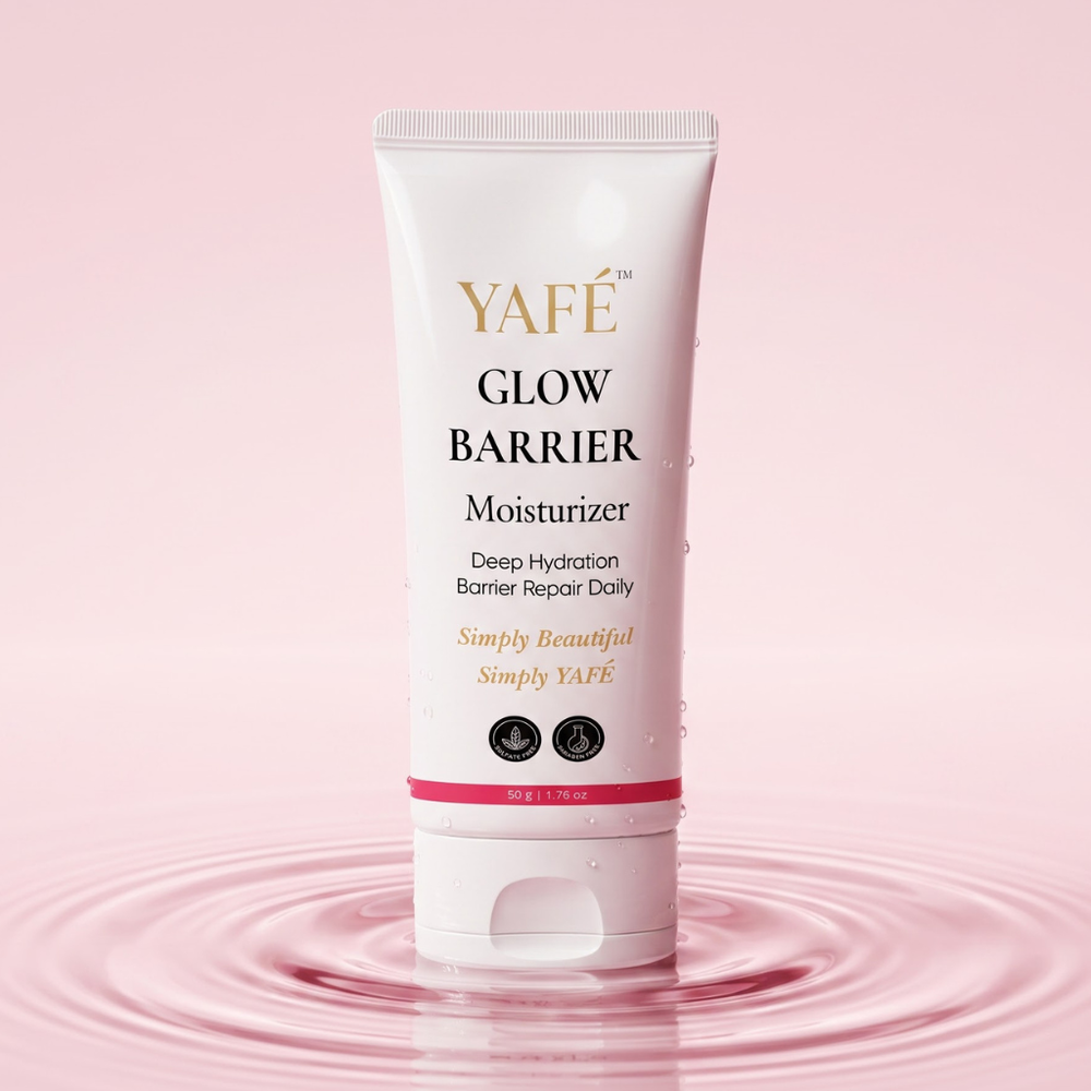 Yafé Glow Barrier Moisturizer with Ceramides & Niacinamide Face Cream, 50g