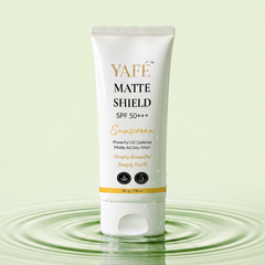 Yafé Matte Shield Sunscreen SPF 50+++ with Vitamin E | 50g