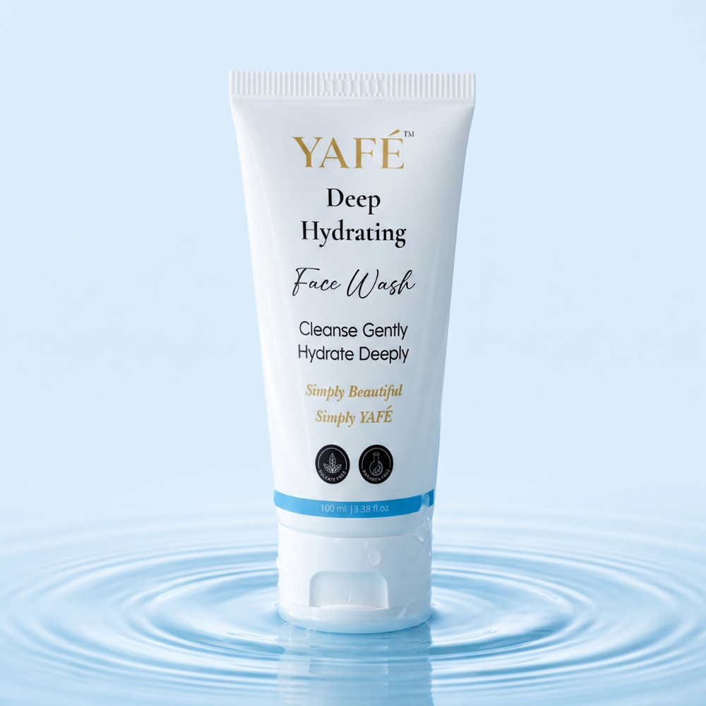 Yafé Deep Hydration Face Wash with Niacinamide & Hyaluronic Acid, 100ml