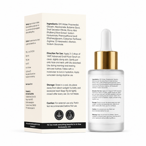 Yafé Snail Mucin Repair Serum with Niacinamide & Hyaluronic Acid, 30ml