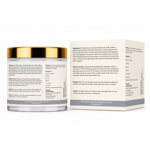 Yafé De-Tan Brightening Face Pack with Kojic Acid & Niacinamide, 50g