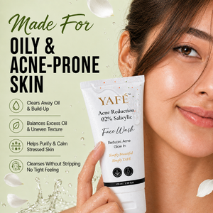 Yafé Acne Reduction 2% Salicylic Face Wash for Oily Skin, 100ml
