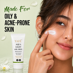 Yafé AquaLight Oil-Free Moisturizer with Aloe Vera & Amino Acids, 50g