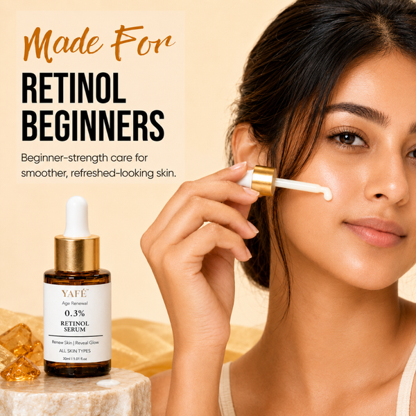 Yafé Age Renewal 0.3% Retinol Serum with Niacinamide & CoQ10 | 30ml
