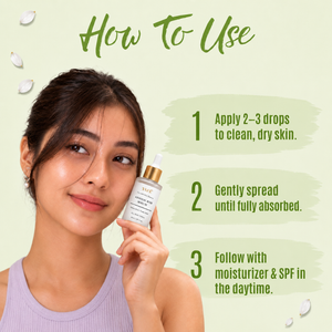 Yafé Clarifying Serum with Salicylic, Glycolic & Mandelic Acid, 30ml