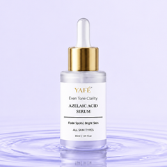 Yafé Azelaic Acid Face Serum for Dark Spots, Acne Marks & Uneven Skin Tone, 30ml