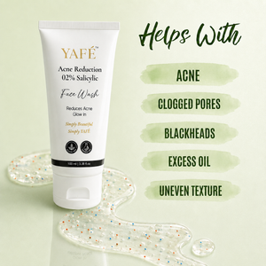 Yafé Acne Reduction 2% Salicylic Face Wash for Oily Skin, 100ml
