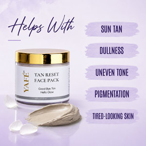 Yafé De-Tan Brightening Face Pack with Kojic Acid & Niacinamide, 50g