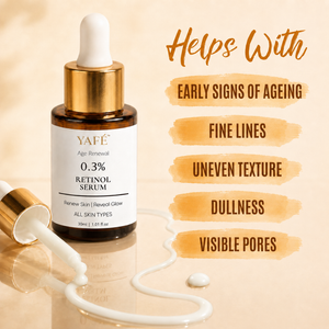 Yafé Age Renewal 0.3% Retinol Serum with Niacinamide & CoQ10 | 30ml