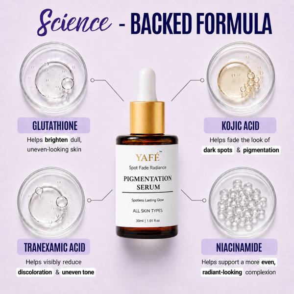 Yafé Spot Fade Radiance Pigmentation Serum with Glutathione, 30ml