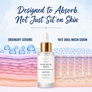 Yafé Snail Mucin Repair Serum with Niacinamide & Hyaluronic Acid, 30ml