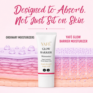Yafé Glow Barrier Moisturizer with Ceramides & Niacinamide Face Cream, 50g
