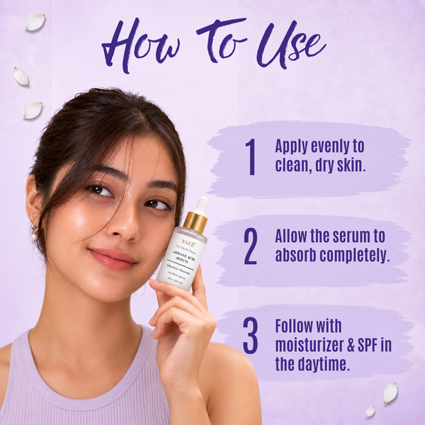 Yafé Azelaic Acid Face Serum for Dark Spots, Acne Marks & Uneven Skin Tone, 30ml