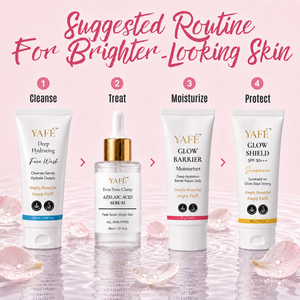 Yafé Glow Barrier Moisturizer with Ceramides & Niacinamide Face Cream, 50g