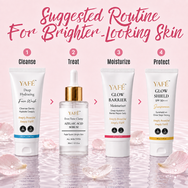 Yafé Glow Barrier Moisturizer with Ceramides & Niacinamide Face Cream, 50g