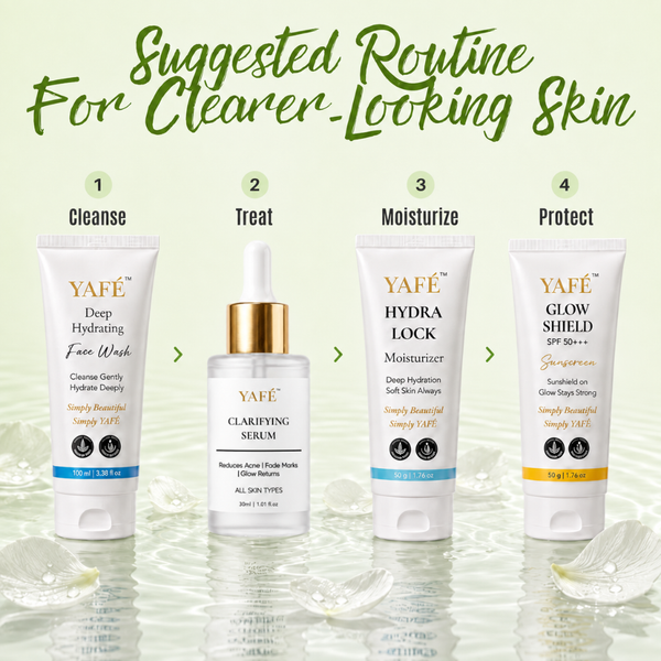 Yafé Clarifying Serum with Salicylic, Glycolic & Mandelic Acid, 30ml
